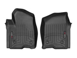 WeatherTech DigitalFit Front FloorLiner for 2019+ Chevrolet Silverado 1500 and GMC Sierra 1500 - Black