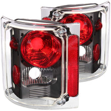 Load image into Gallery viewer, ANZO 1973-1987 Chevrolet C10 Tail Light Assembly with Clear Lens and Black Housing - Pair