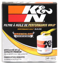 Load image into Gallery viewer, K&amp;N Engineering Part Number KNNHP-1011 Premium Oil Filter for Automotive Engines