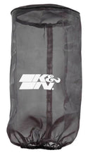 Load image into Gallery viewer, K&amp;N Polaris Black Round Drycharger Air Filter Wrap 11.25 x 3 x 3 inches for Polaris RZR Models