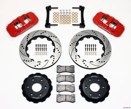Wilwood AERO6 Front Truck Brake Kit with 14.25-inch Drilled Rotors for GM Trucks and SUVs