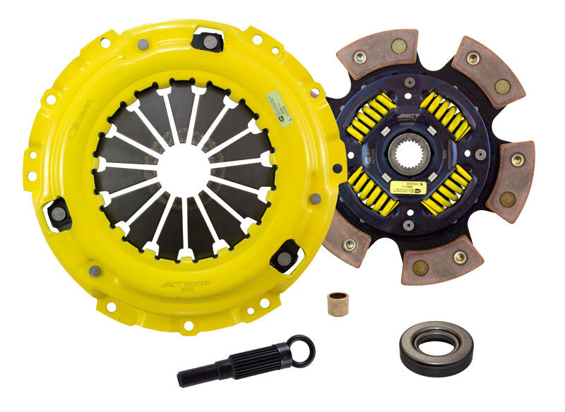 ACT HD/Race Sprung 6 Pad Clutch Kit - High-Performance Heavy Duty Pressure Plate and Disc for Street and Race Applications