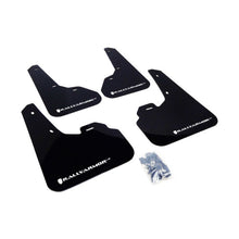 Load image into Gallery viewer, Rally Armor UR Series Mud Flaps for 2010-2013 Mazda 3 and Speed3 - Black with White Logo