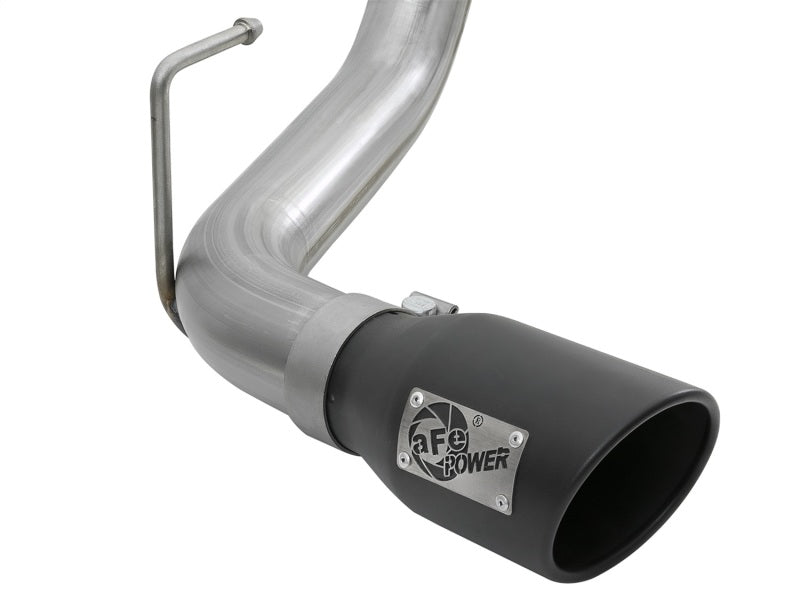 aFe MACH Force-Xp 2-1/2in 304 Stainless Steel Cat-Back Exhaust with Black Tips for Toyota Tacoma 2016-2023
