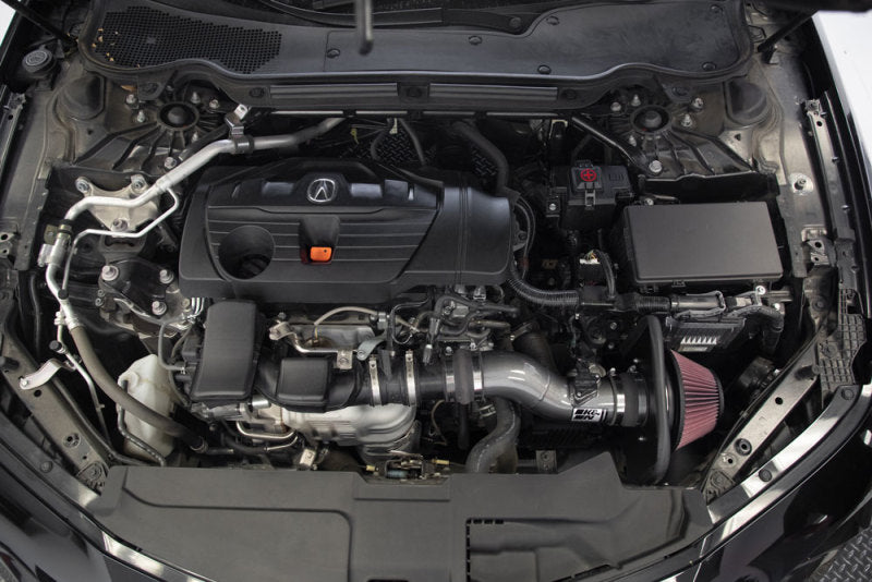 K&N Engineering 21-23 Acura TLX Cold-Air Intake System with Mandrel-Bent Aluminum Tube and Reusable High-Flow Filter