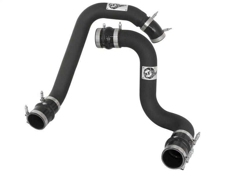aFe BladeRunner 3-inch Aluminum Hot and Cold Charge Pipe Kit for 2006-2007 Ford F-250 Super Duty Diesel Trucks V8-6.0L (Part Number: afe46-20104-B)