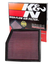 Load image into Gallery viewer, K&amp;N Engineering High-Flow Replacement Air Filter for BMW 135i/335i (Part No. knn33-2458)