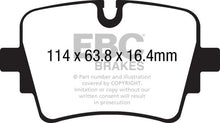 Load image into Gallery viewer, EBC Redstuff Ceramic Low Dust Rear Brake Pads for Jaguar F-Type (2014-2019) * Part Number ebcDP32192C