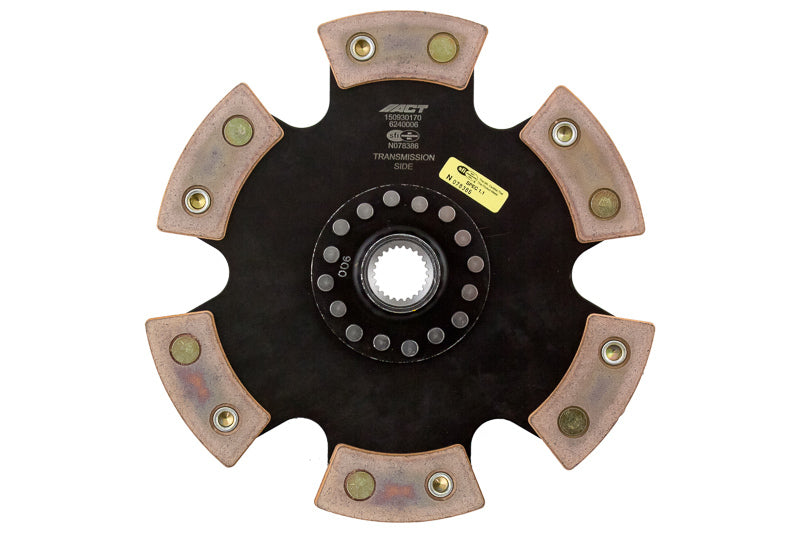 ACT 6240006 6-Pad Rigid Race Disc for Nissan Pickup and 280ZX