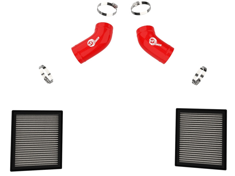 aFe Super Stock Induction System with Pro DRY S Filter for Toyota Tundra 2022-2023 V6 3.4L