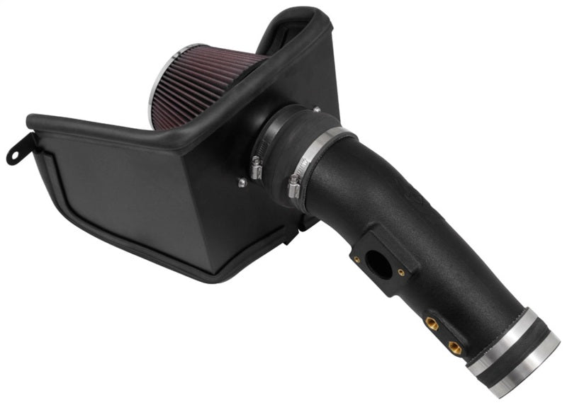 K&N Engineering 63-6019 High-Flow Cold Air Intake System for 2017-2018 Nissan Titan V8-5.6L F/I