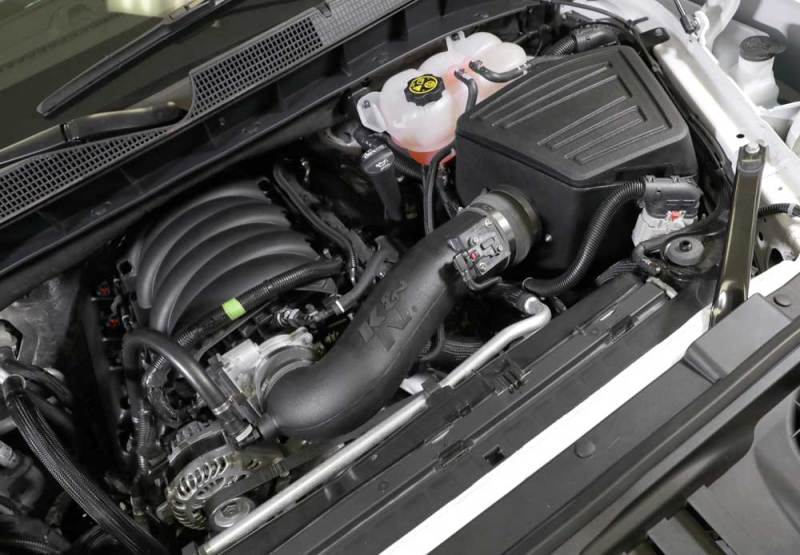 K&N Engineering 63-3109 Enclosed Cold Air Intake System for 2019 Chevrolet Silverado and GMC Sierra 1500 with V8-5.3/6.2L Engines