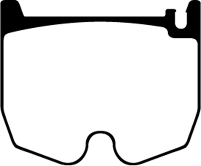 EBC Redstuff Ceramic Low Dust Brake Pads for Mercedes-Benz CLS55 AMG & E55 AMG * Part Number EBCDP31486C