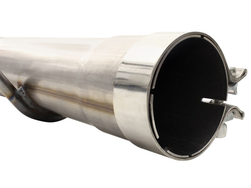 aFe MACHForce XP 3-Inch to 3-1/2-Inch Stainless Steel Cat-Back Exhaust with Polished Tip for Ford Super Duty (1999-2004)
