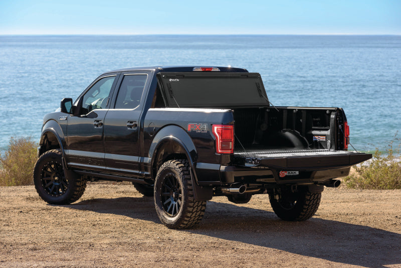 BAK 2024 Ford Ranger BAKFlip MX4 (GEN 3) Hard Folding Bed Cover - 5ft Bed, Matte Finish