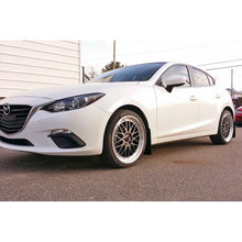 Load image into Gallery viewer, Rally Armor UR Series Mud Flap Set for 2014-2015 Mazda 3 with White Logo