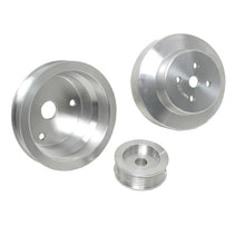 Load image into Gallery viewer, BBK 88-95 GM Truck 4.3L, 5.0L, 5.7L Underdrive Pulley Kit – CNC Machined Billet Aluminum, 3-Piece Set