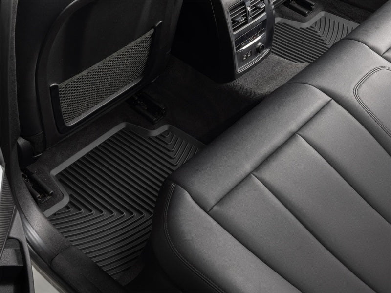 WeatherTech All-Weather Rear Floor Mats, Black – BMW 3 Series and M3, Part W779