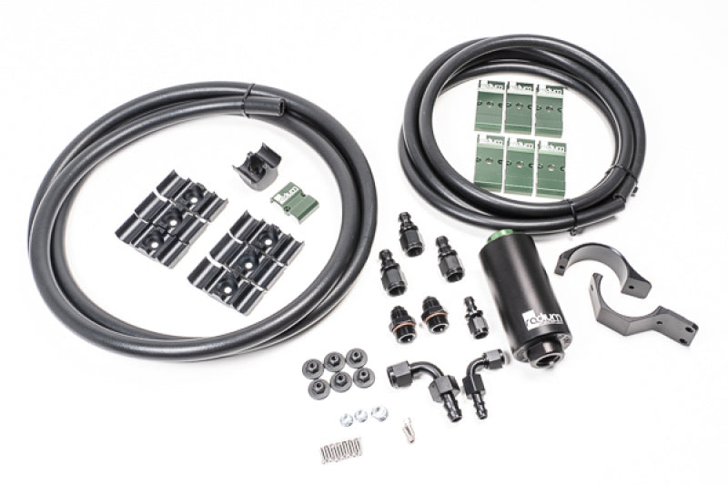 Radium Engineering Toyota MK5 Supra Fuel Hanger Plumbing Kit with Microfiber Fuel Filter