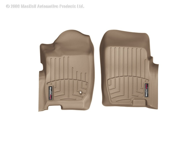 WeatherTech DigitalFit FloorLiner for 2006-2008 Ford Explorer and Mercury Mountaineer - Tan