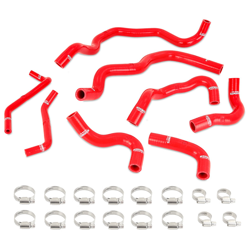 Mishimoto Silicone Intercooler Coolant Hose Kit for Infiniti Q50 and Q60 2016-2024 - Red