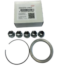 Load image into Gallery viewer, BBS PFS Kit for Subaru 5x114.3 - Includes 82mm OD Ring, 82mm Clip, &amp; Lug Nuts - Part #bbs10.01.5003