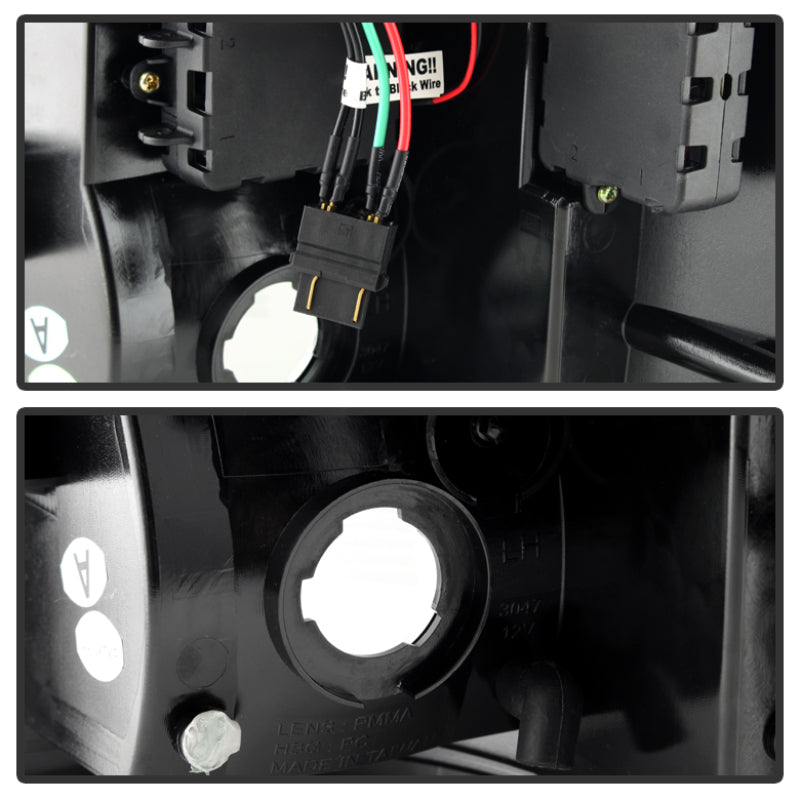 Spyder Chevy Silverado 07-13 LED Tail Lights in Black for Enhanced Vehicle Appearance