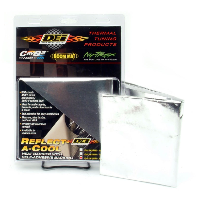 DEI Reflect-A-Cool 24in x 24in Heat Reflective Sheet for Automotive and Industrial Use