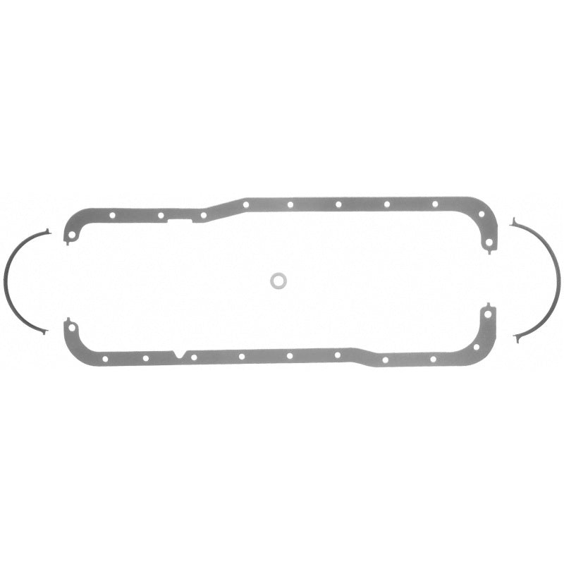 Fel-Pro 1827 Engine Oil Pan Gasket Set with Rubber-Coated Fiber and Steel Core