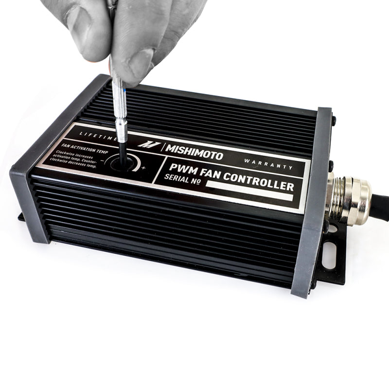 Mishimoto PWM Fan Controller Part Number misMMFAN-PWM-UBK for Precise Engine Cooling Control