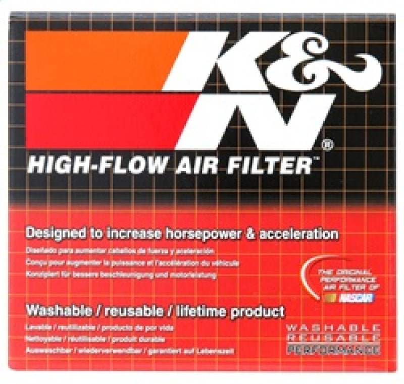K&N Engineering Universal Rubber Air Filter Part KNNU-0500 for Suzuki GT750 Le Mans (1973-1977)