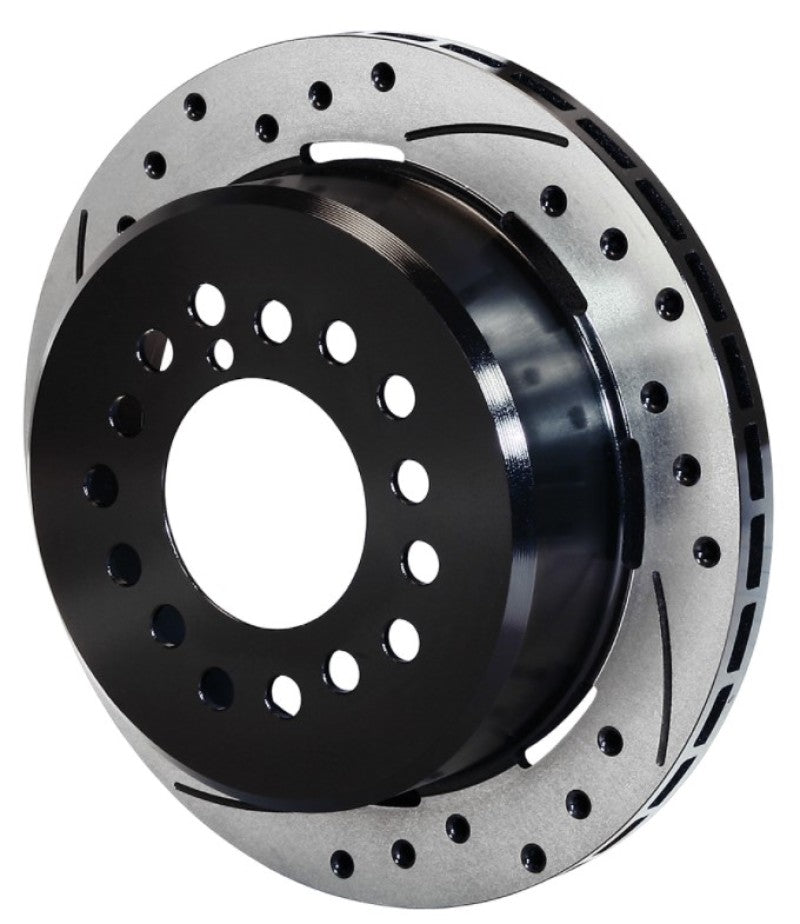 Wilwood SRP 1.91-inch Offset Sport Rotor with Cross-Drill and Slot Pattern for High-Performance Vehicles