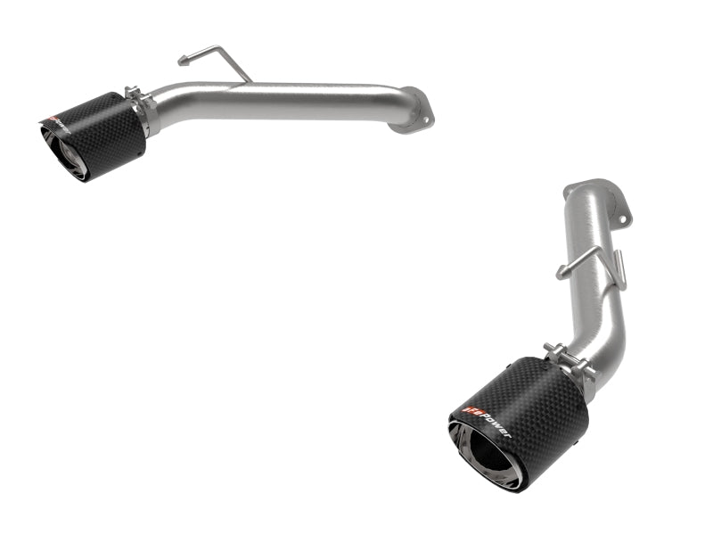 aFe Takeda 2-1/2 Inch Stainless Steel Axle-Back Exhaust System with Carbon Fiber Tips for Nissan Z 2023