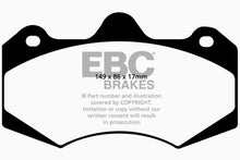Load image into Gallery viewer, EBC Yellowstuff Brake Pads for Street and Track Performance - Part Number EBCDP4042R