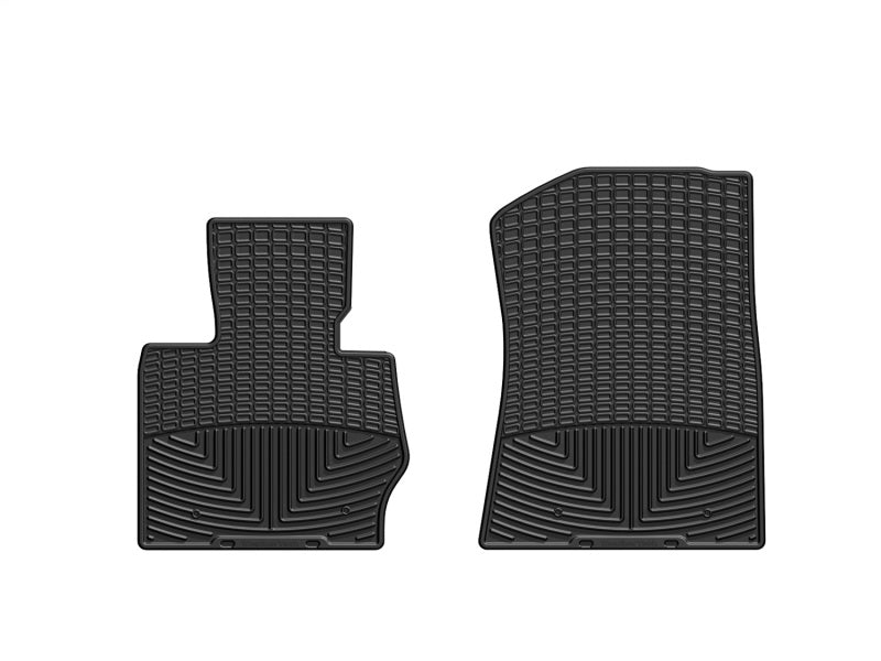 WeatherTech All-Weather Front Floor Mats for BMW X1, X3, and X4 - Black