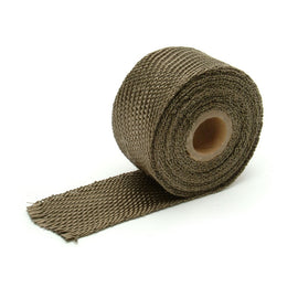 DEI Titanium Exhaust Wrap 2 Inch x 15 Feet with LR Technology - High-Performance Thermal Insulation for Automotive and Motorcycle Applications