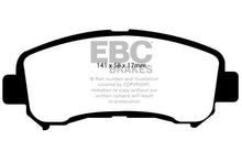 Load image into Gallery viewer, EBC Ultimax2 Front Brake Pads for Nissan Juke 1.6 Turbo Nismo RS * OEM Replacement, Low Dust and Long-Lasting Performance