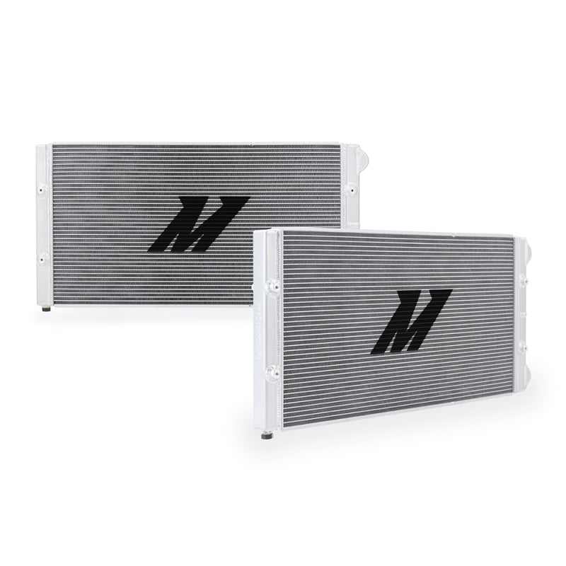 Mishimoto Universal Race-Ready Aluminum Performance Radiator V2 – High-Performance Dual-Pass Core for Enhanced Cooling