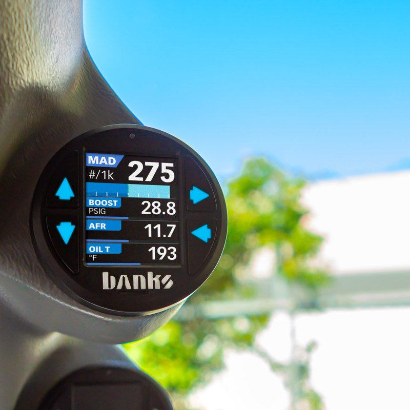 Banks Power Derringer Tuner for 2019-2023 Ram 1500, Jeep Grand Cherokee & Wrangler 3.0L EcoDiesel with iDash DataMonitor