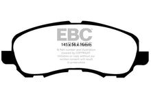 Load image into Gallery viewer, EBC Greenstuff 6000 Series Brake Pads for Jeep Compass 2007-2011 * Heavy Duty Disc Pads with Ventilated Design