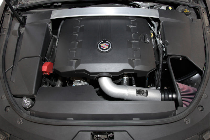 K&N Engineering 69-4527TS Cold Air Intake System for 2012-2014 Cadillac CTS 3.0L/3.6L