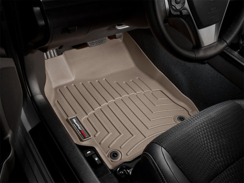 WeatherTech DigitalFit Front FloorLiners for Chevrolet Silverado and GMC Sierra Crew and Double Cab * Tan