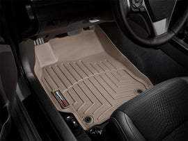 WeatherTech DigitalFit Front FloorLiner for 2014-2015 Infiniti Q50 in Tan - Part #wet455861