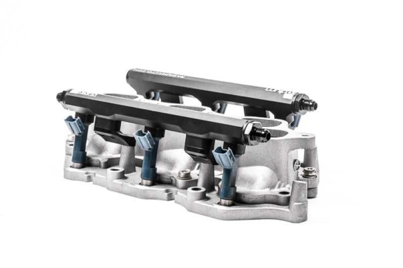 Radium Engineering Toyota 1GR-FE Fuel Rail Kit with 8AN ORB Ports - Part #rad20-0897