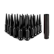 Load image into Gallery viewer, Mishimoto Steel Spiked Lug Nuts M12 x 1.5 – 24-Piece Set in Black