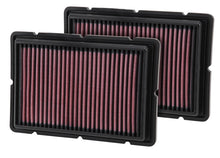 Load image into Gallery viewer, K&amp;N Replacement High-Flow Air Filter for Ferrari F360 2000-2004 * Part Number KN-33-2494