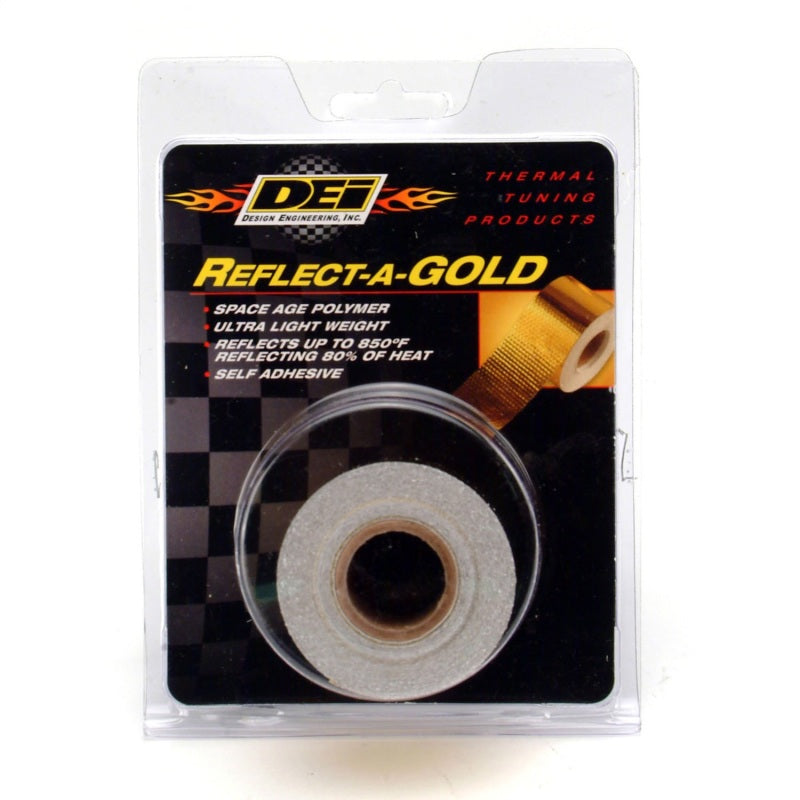 DEI Reflect-A-GOLD 1-1/2 inch x 30 ft Heat Tape Roll for High-Temperature Protection