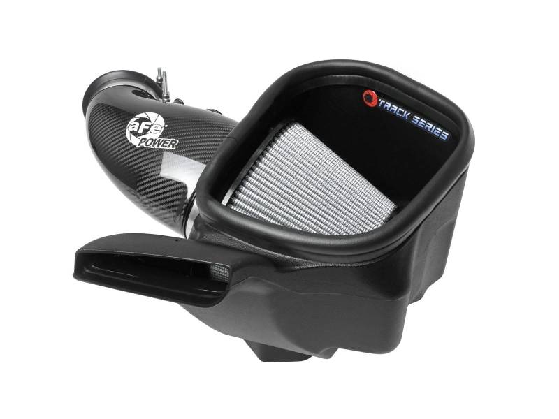 aFe Track Series Carbon Fiber Cold Air Intake with Pro DRY S Filter for Jeep Grand Cherokee and Dodge Durango 6.4L HEMI