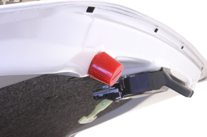 Perrin Performance Adjustable Trunk Bumper Set for Subaru WRX and STI (2015-2021) - Red