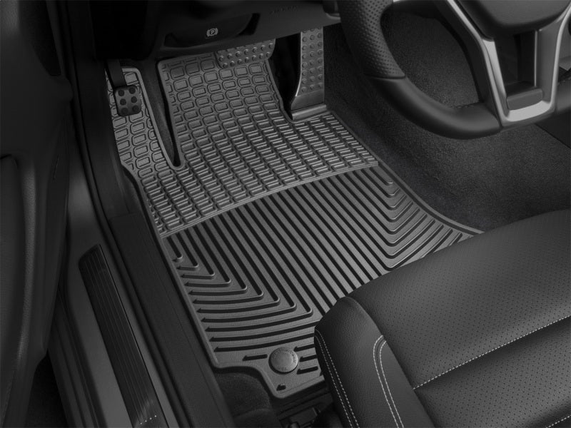 WeatherTech All-Weather Front Rubber Floor Mats for Mercedes-Benz E-Class * Black (Part WETW287)